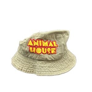 RARE Vtg Animal House Bucket Hat Cap L/XL Fahrenheit Embroidered Logo JS